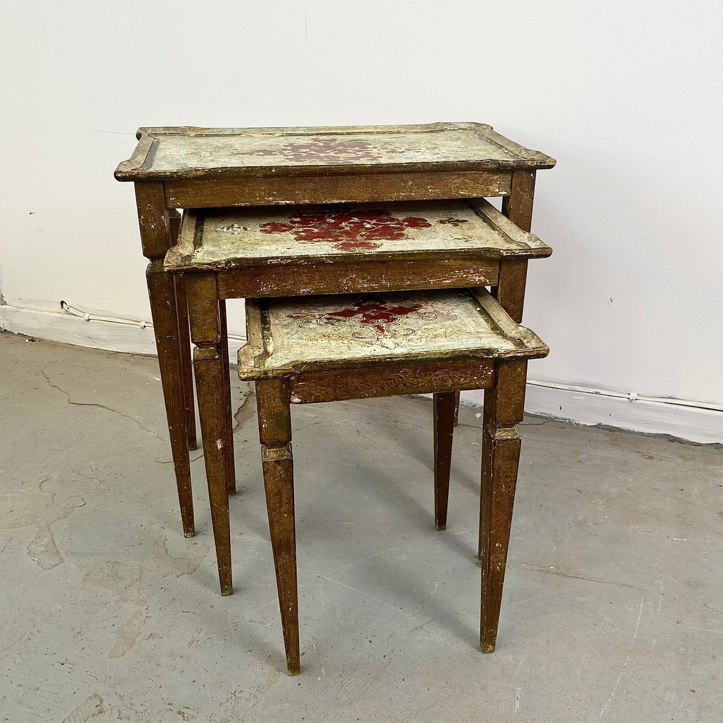 Florentine Rococo Nesting Tables