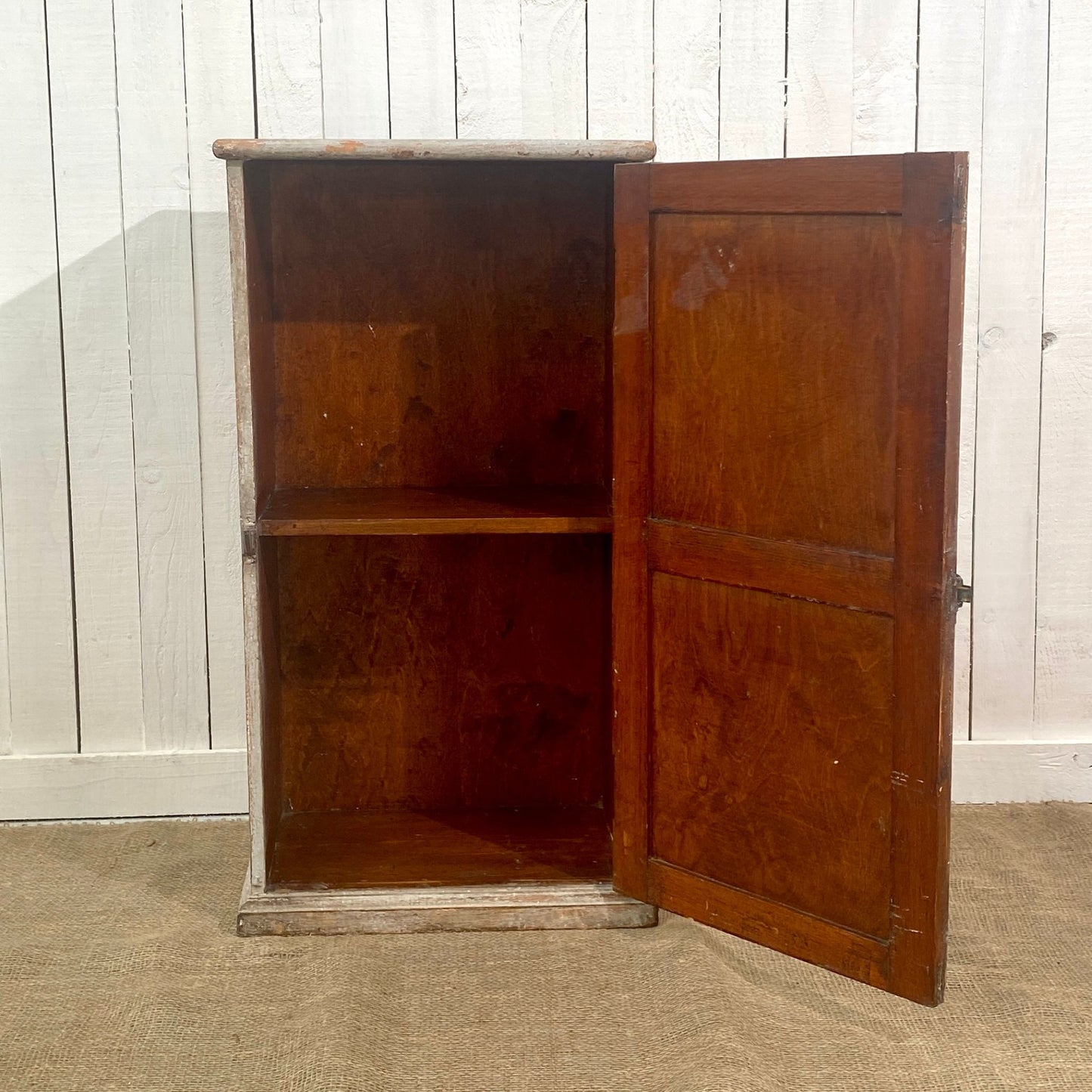 Small Painted Pine Cupboard