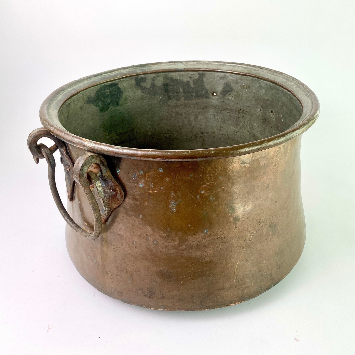 Large Swedish Copper Cauldron