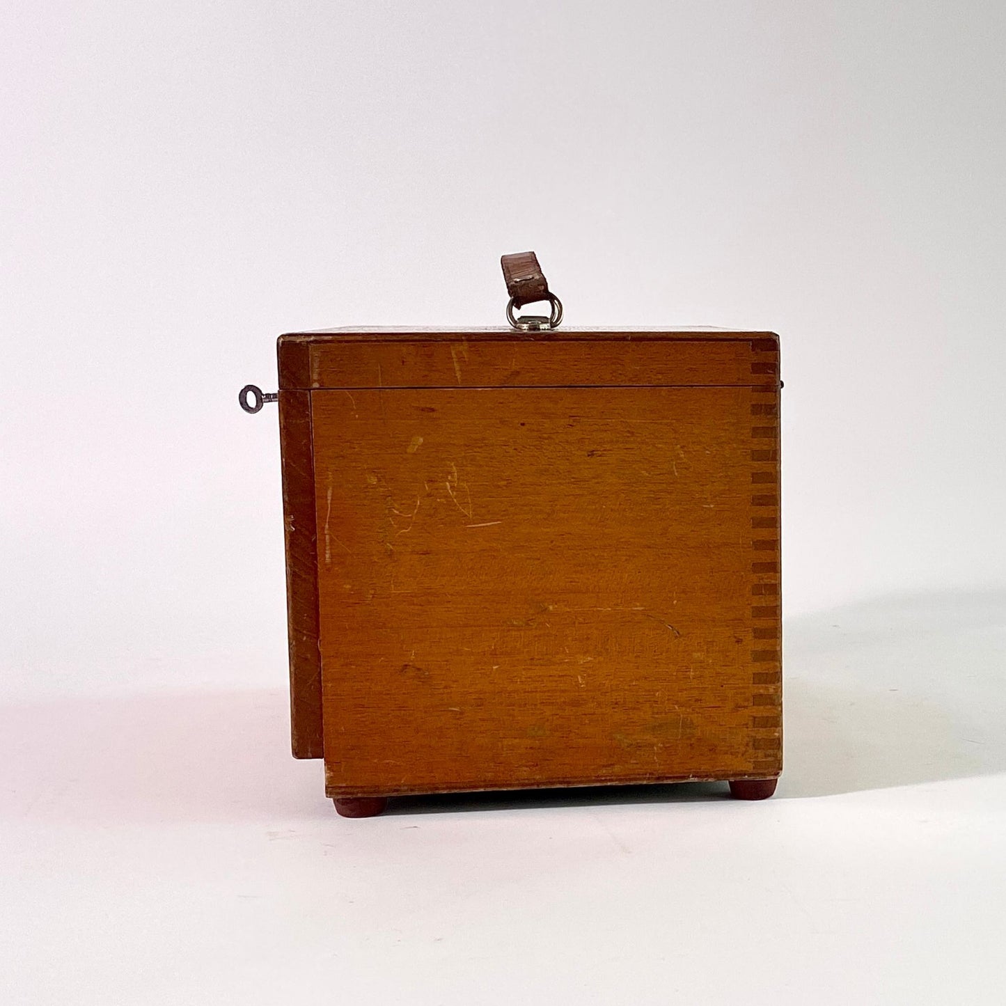 Vintage Vanity Box with Lock & Key