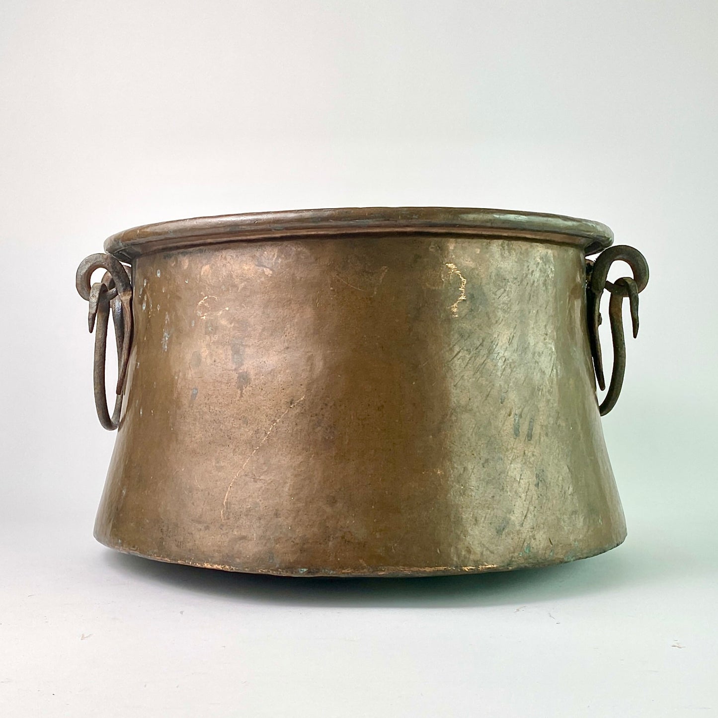 Large Swedish Copper Cauldron