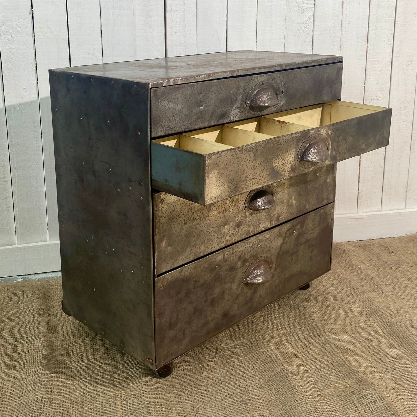 Steel Cabinet on Castors