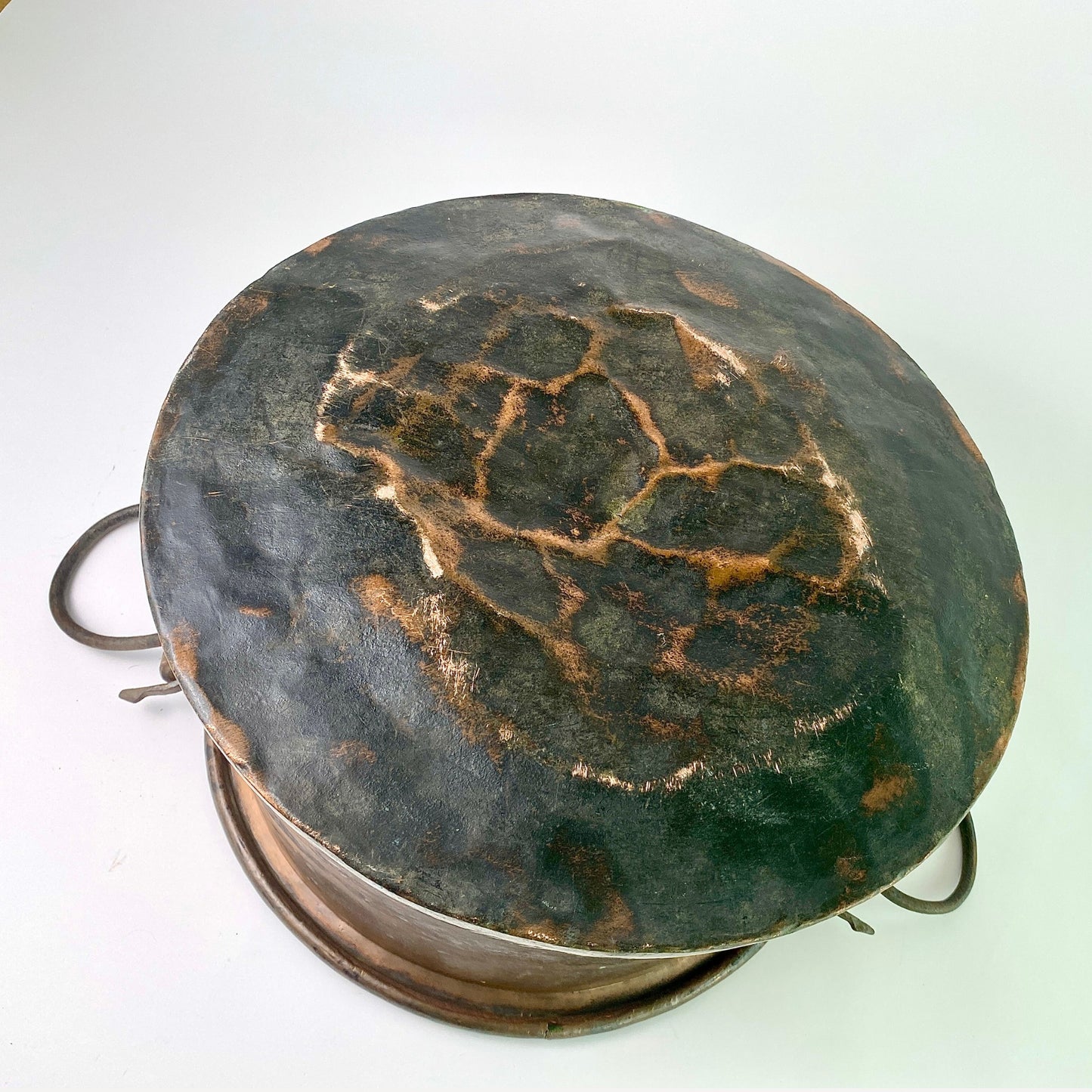Large Swedish Copper Cauldron