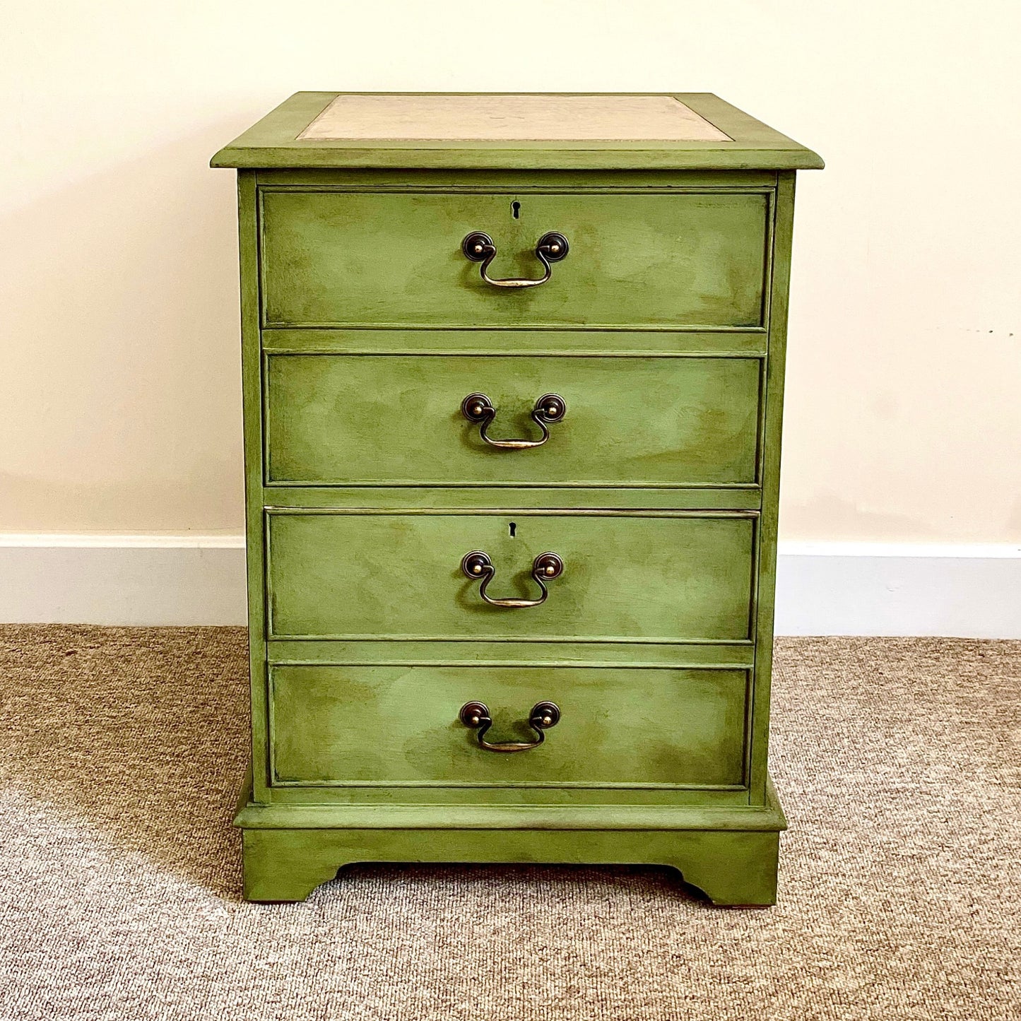 Hand Painted Filing Cabinet