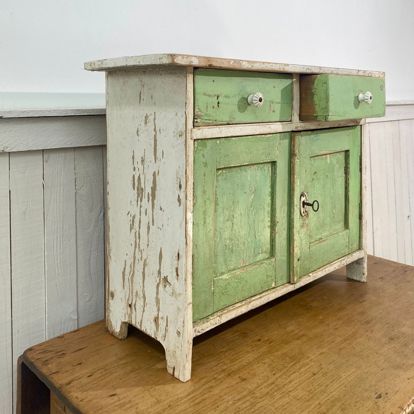 Small Rustic French Cupboard