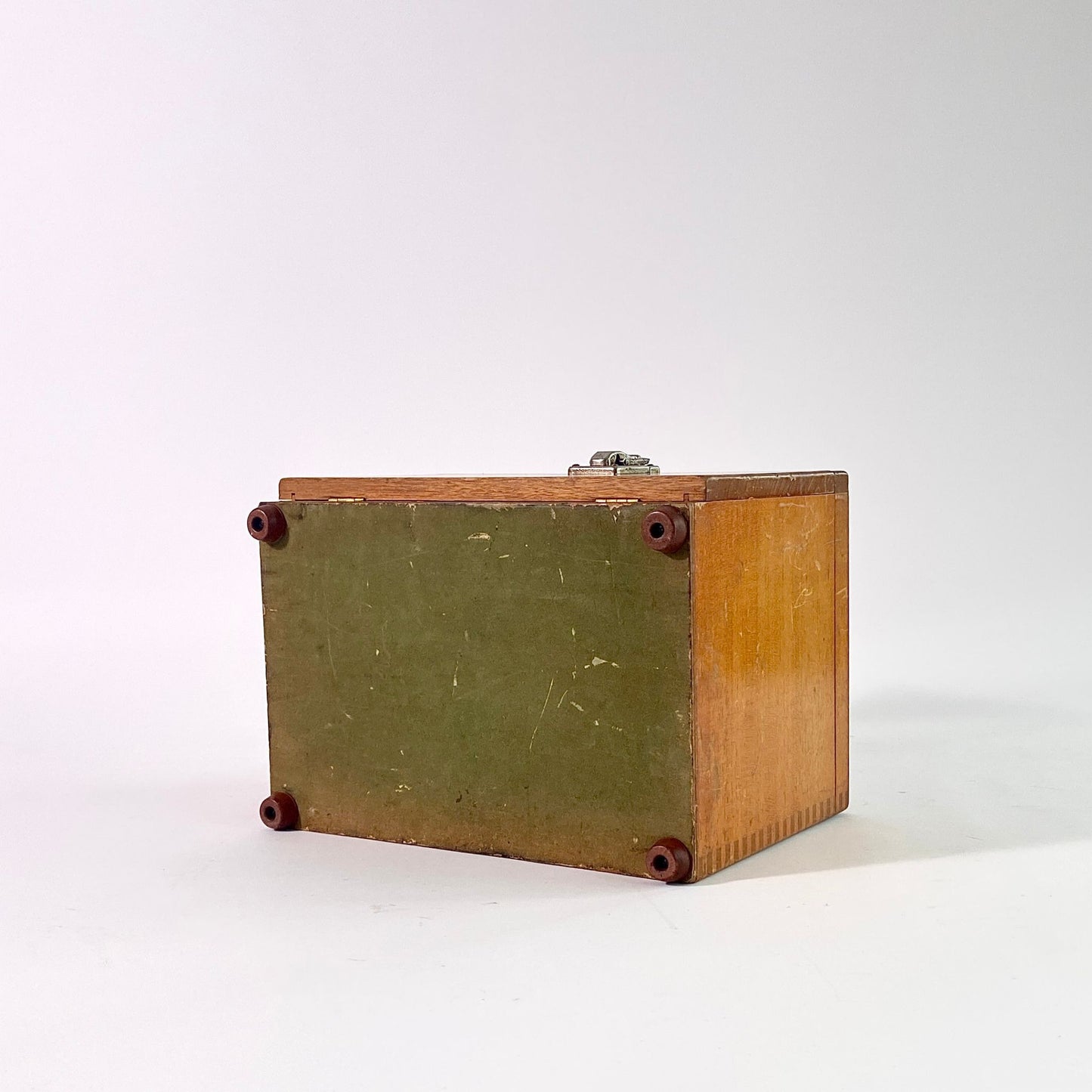 Vintage Vanity Box with Lock & Key