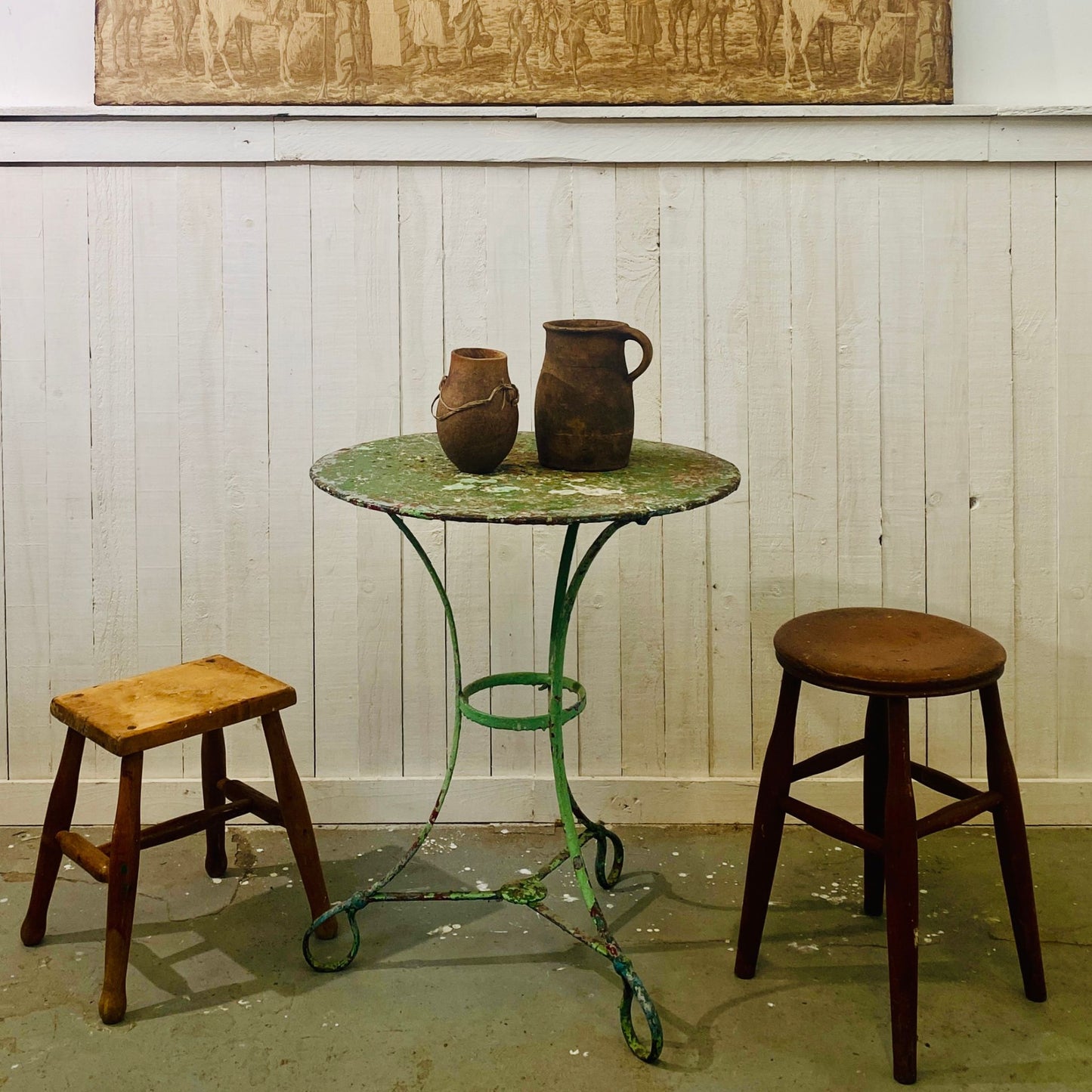 Vintage French Bistro Table