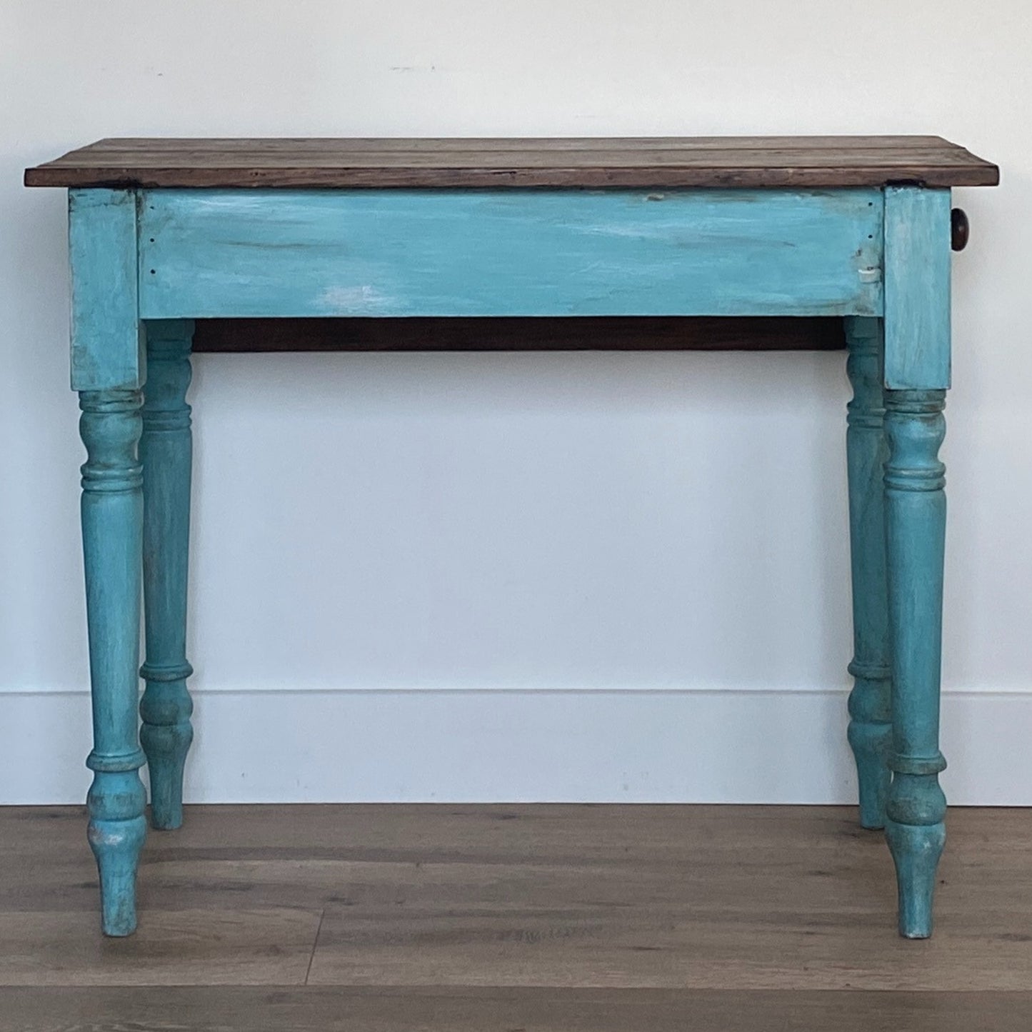 Painted Rustic Pine Table