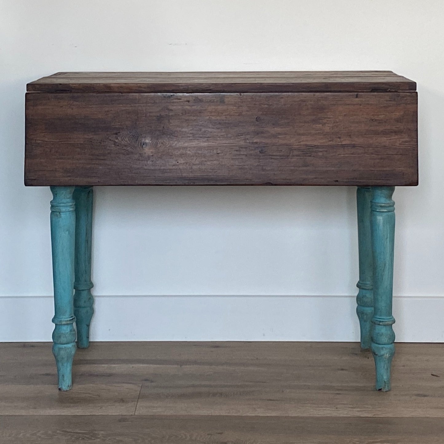 Painted Rustic Pine Table