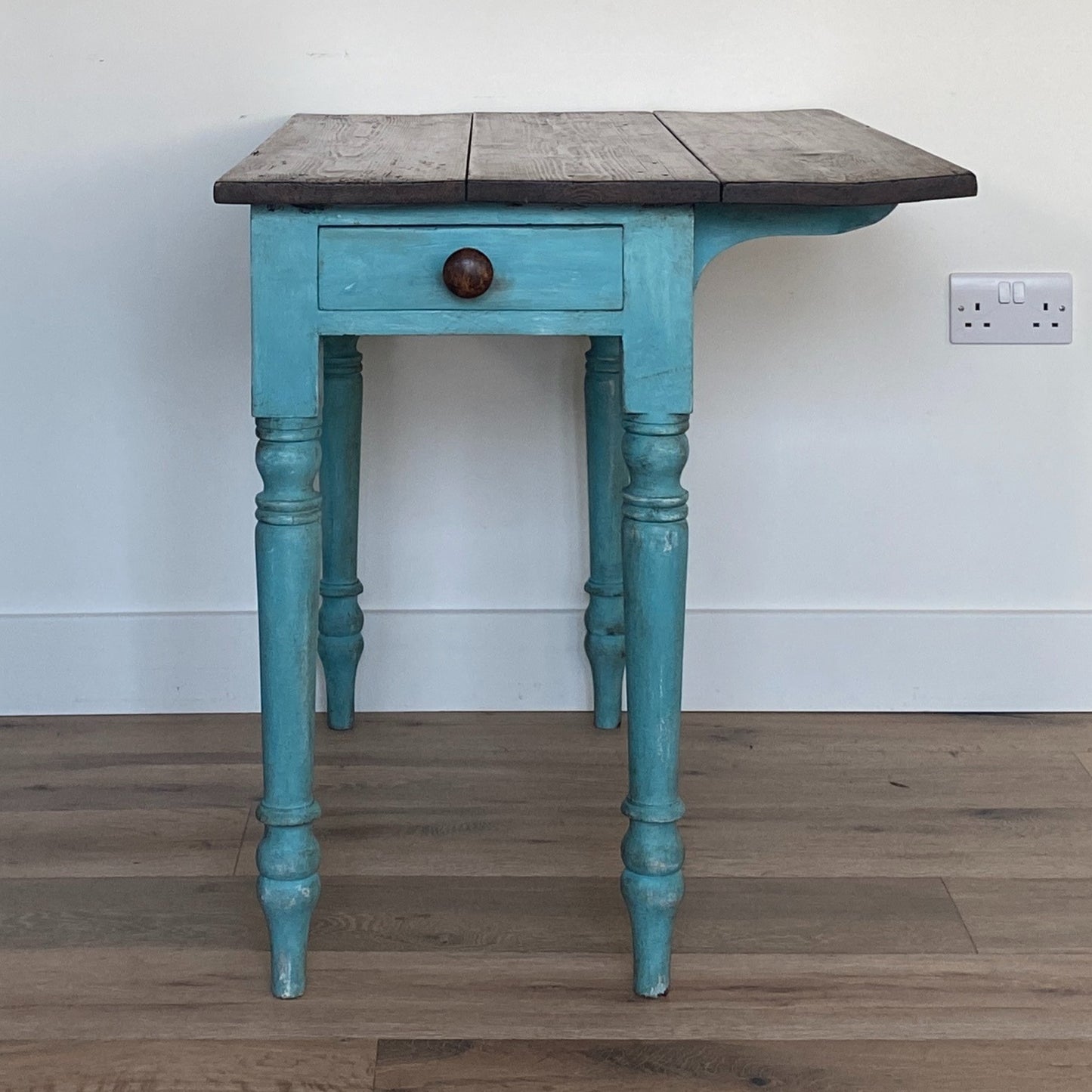 Painted Rustic Pine Table