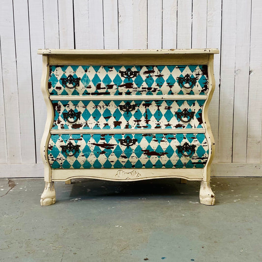 Vintage Italian Painted Chest of Drawers