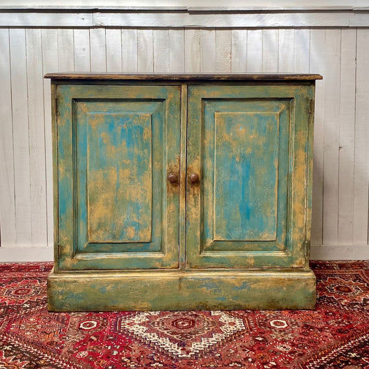 Gorgeous Painted Pine Cupboard