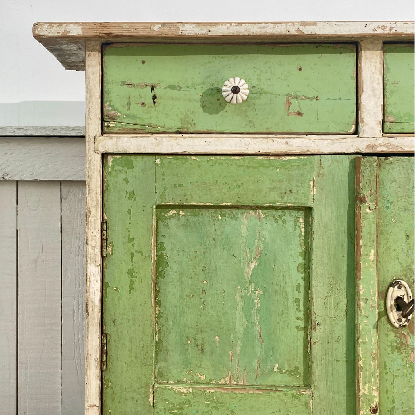 Small Rustic French Cupboard