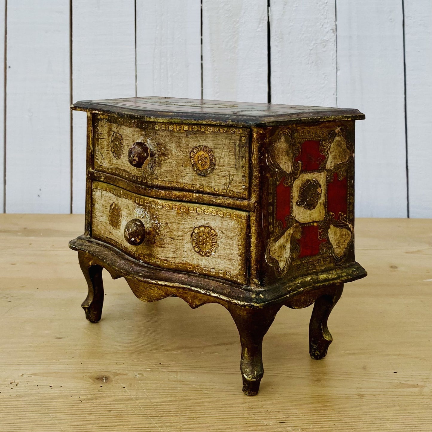 Miniature Florentine Chest of drawers