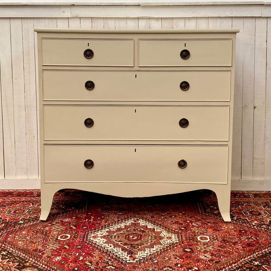 Regency Painted Mahogany Chest of Drawers