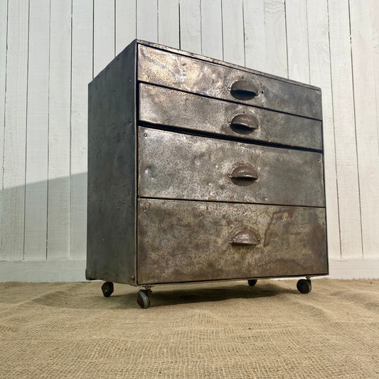 Steel Cabinet on Castors