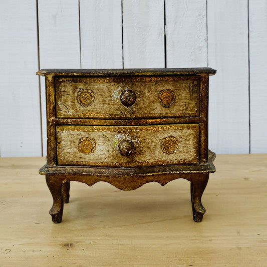 Miniature Florentine Chest of drawers