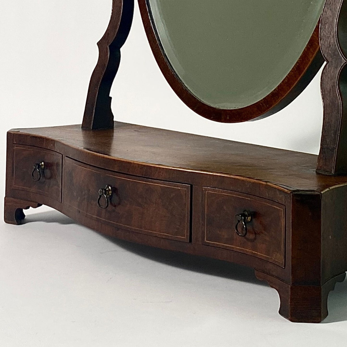 Regency Mahogany Dressing Table Mirror