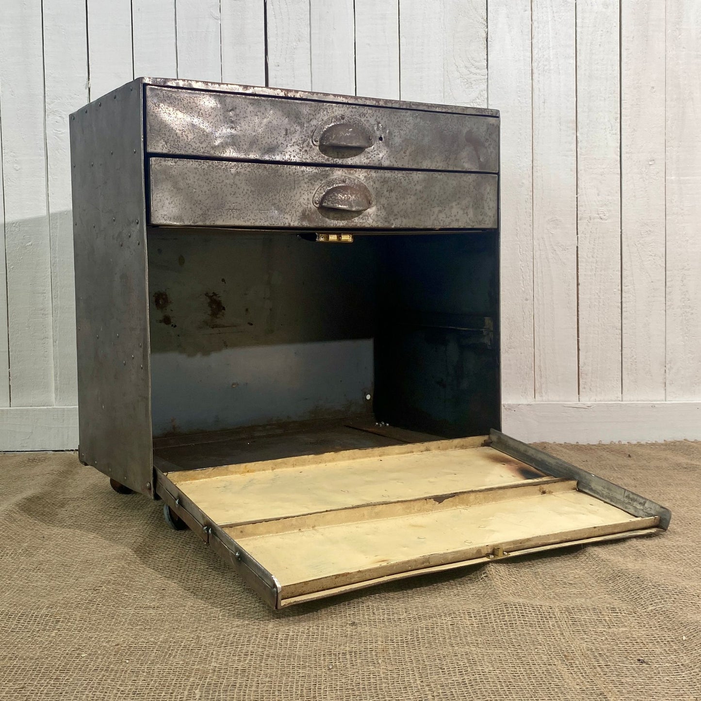 Steel Cabinet on Castors