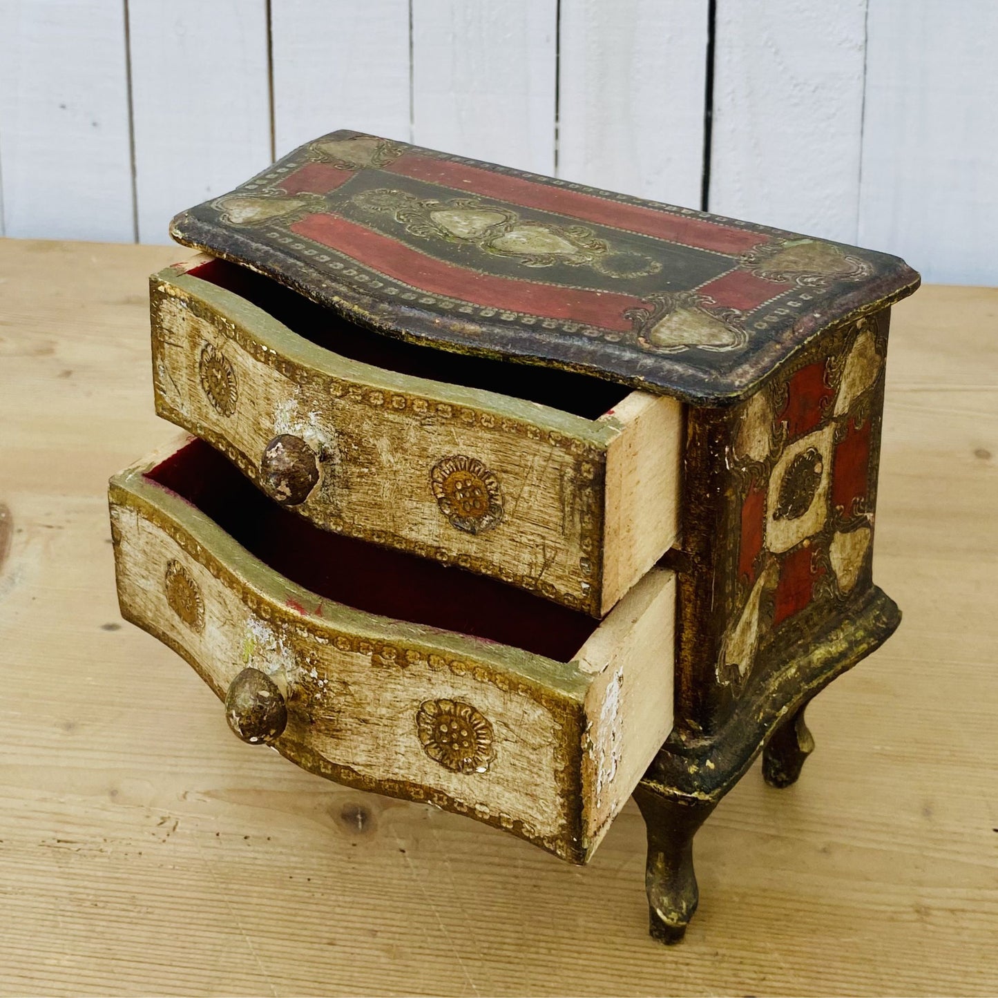 Miniature Florentine Chest of drawers