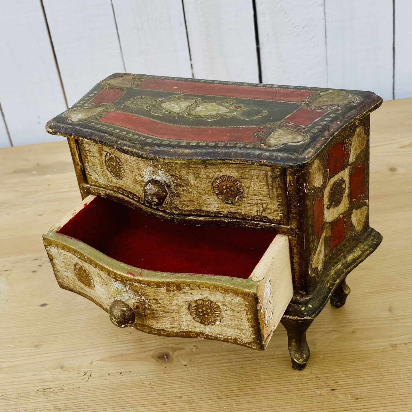 Miniature Florentine Chest of drawers