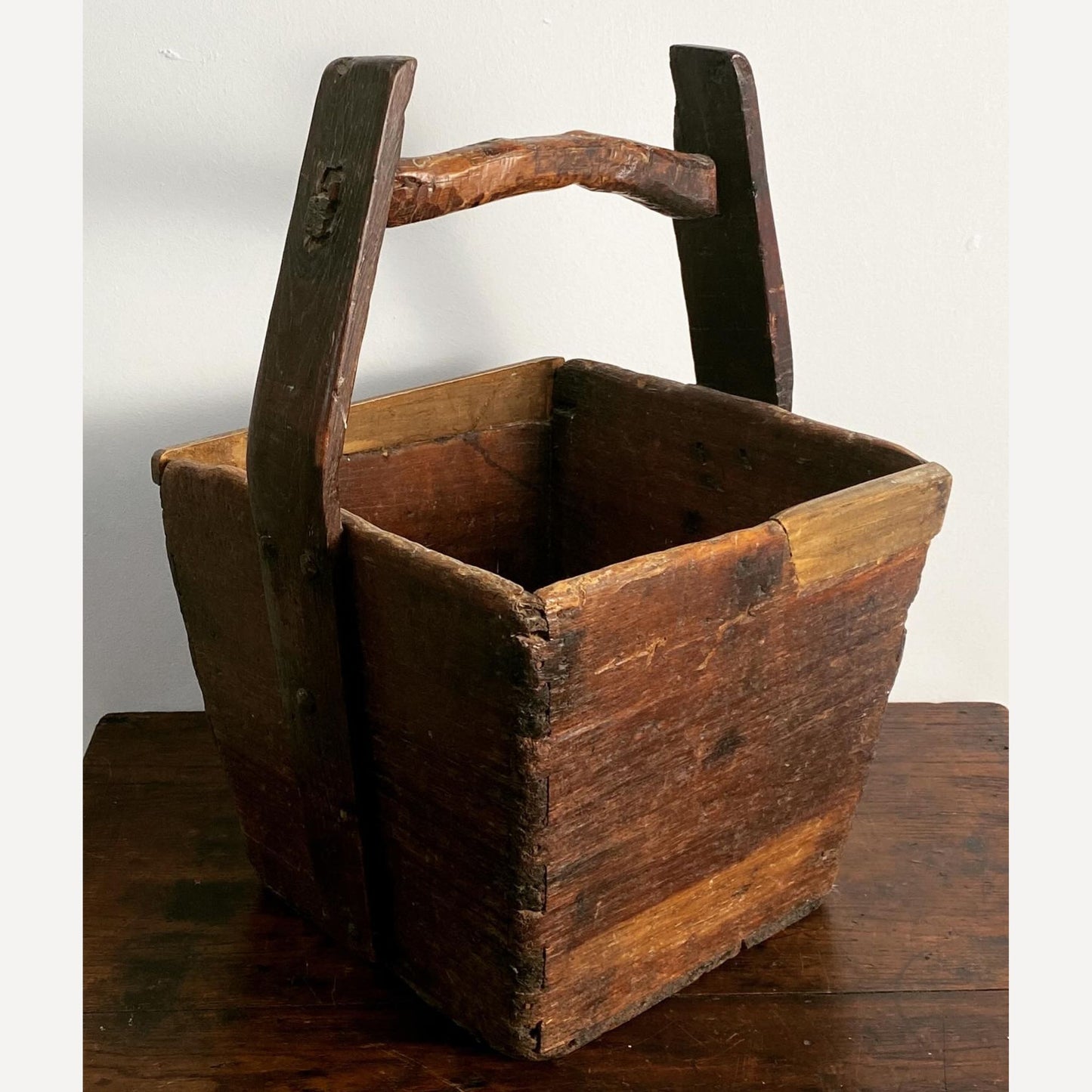 A Stunning Antique Chinese Rice or Water Bucket