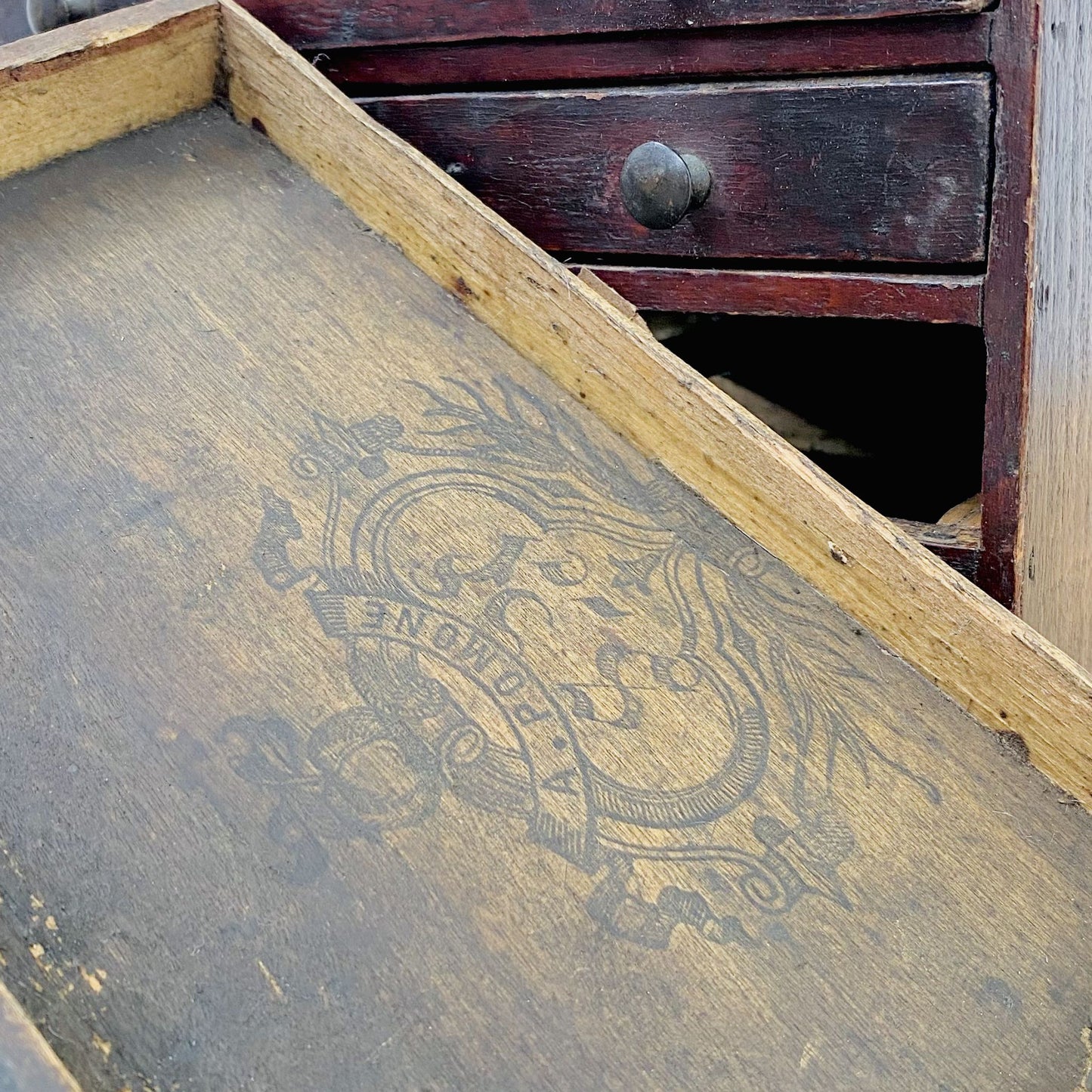 French Miniature Collector's Drawers