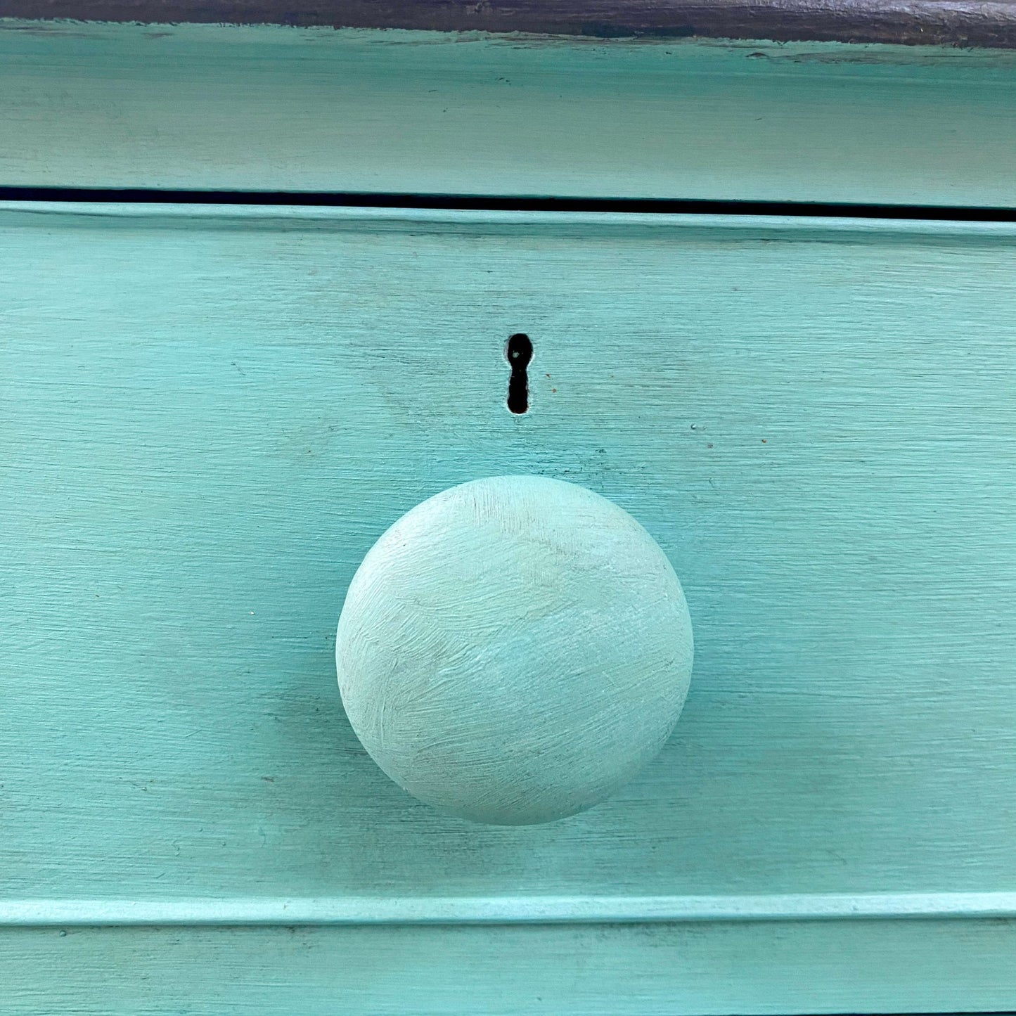 A Beautiful Hand Painted Mahogany Chest of Drawers