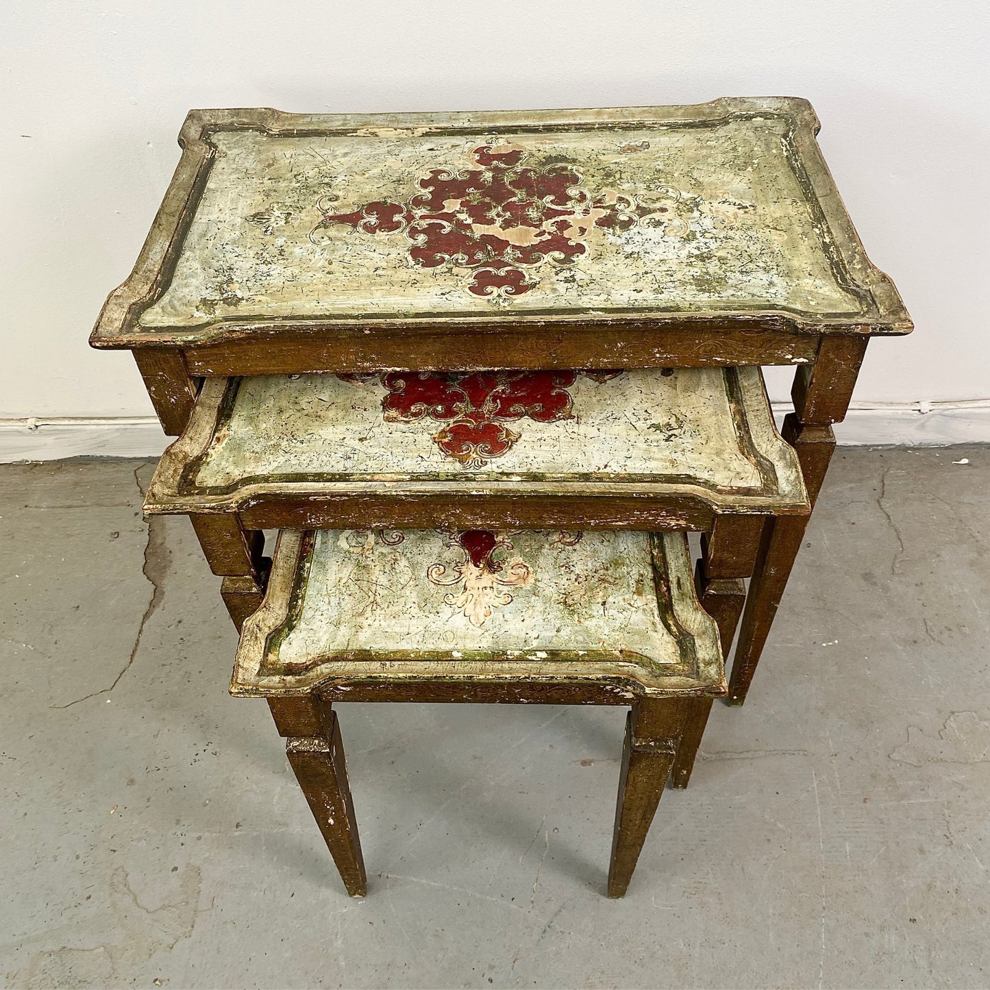 Florentine Rococo Nesting Tables