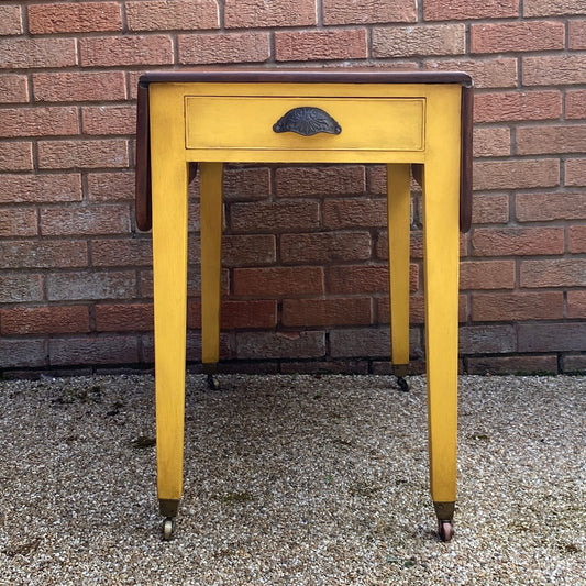 Painted Vintage Pembroke Table