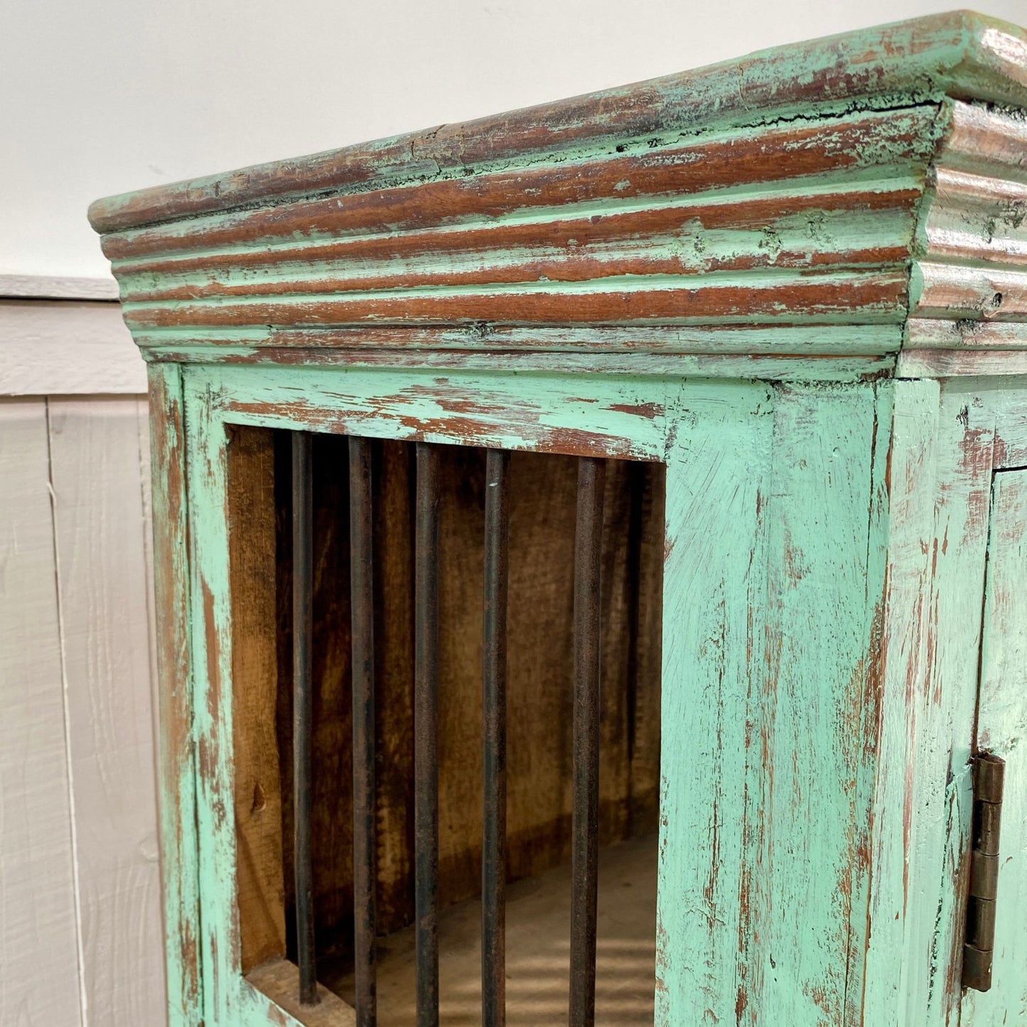 Indian Teak Jali Cupboard