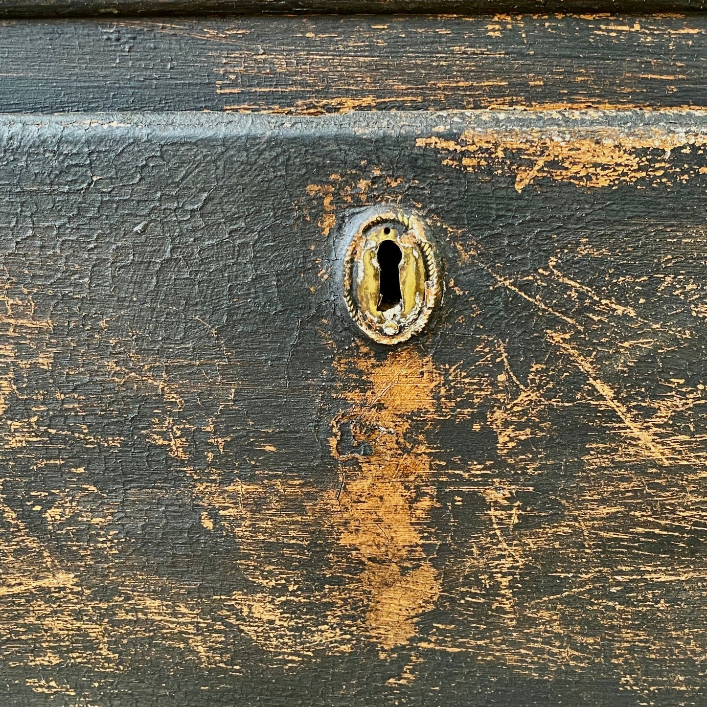 Painted Georgian Chest on Chest