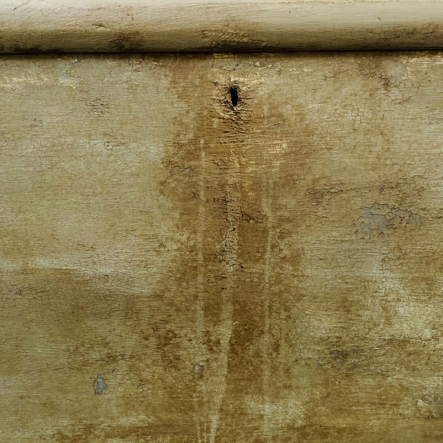 Antique Painted Blanket Box