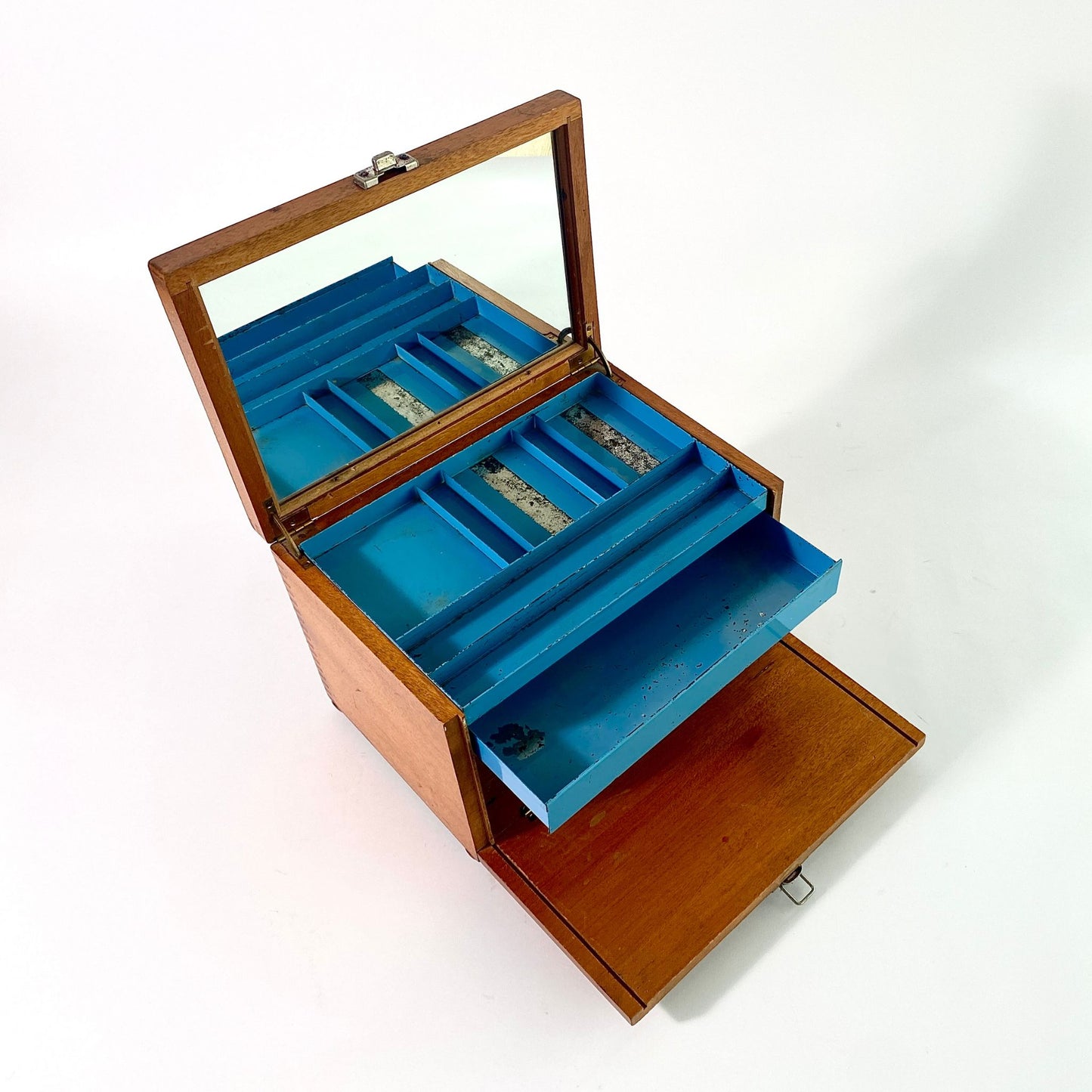 Vintage Vanity Box with Lock & Key