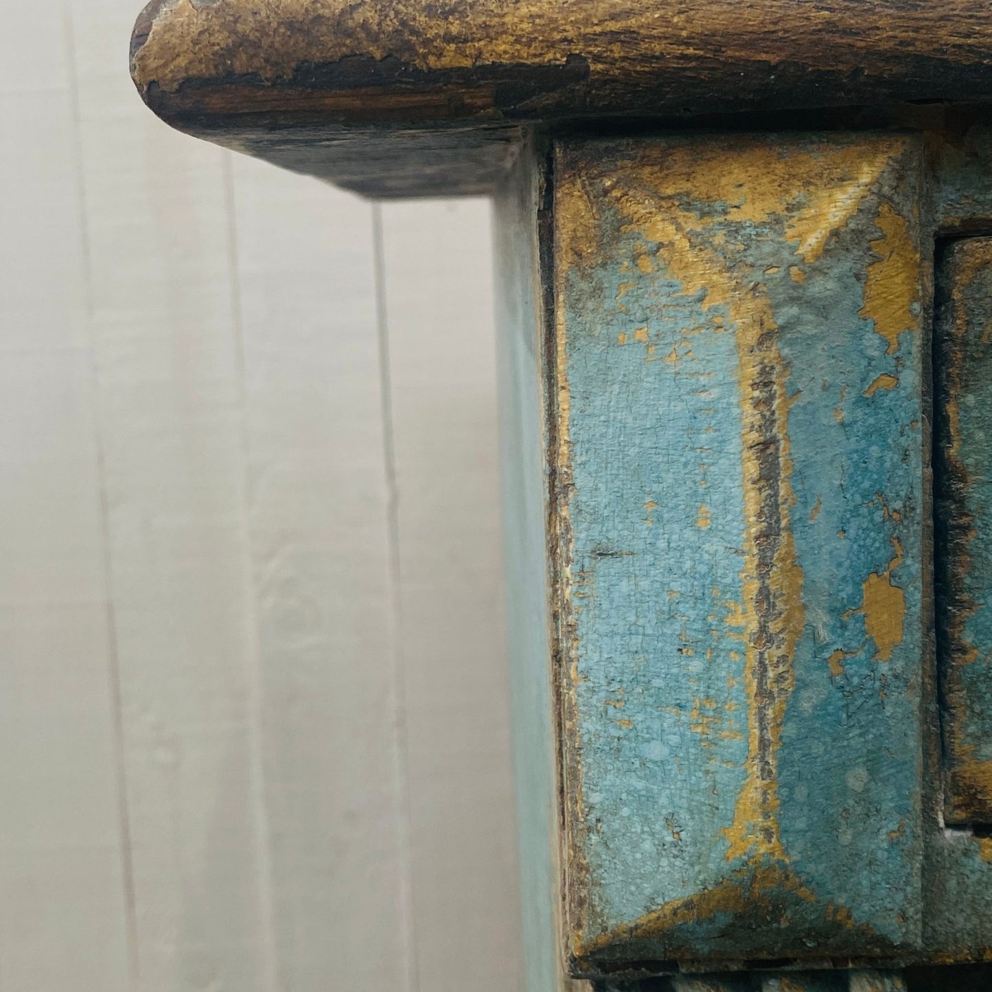 Antique Painted Gustavian Cupboard