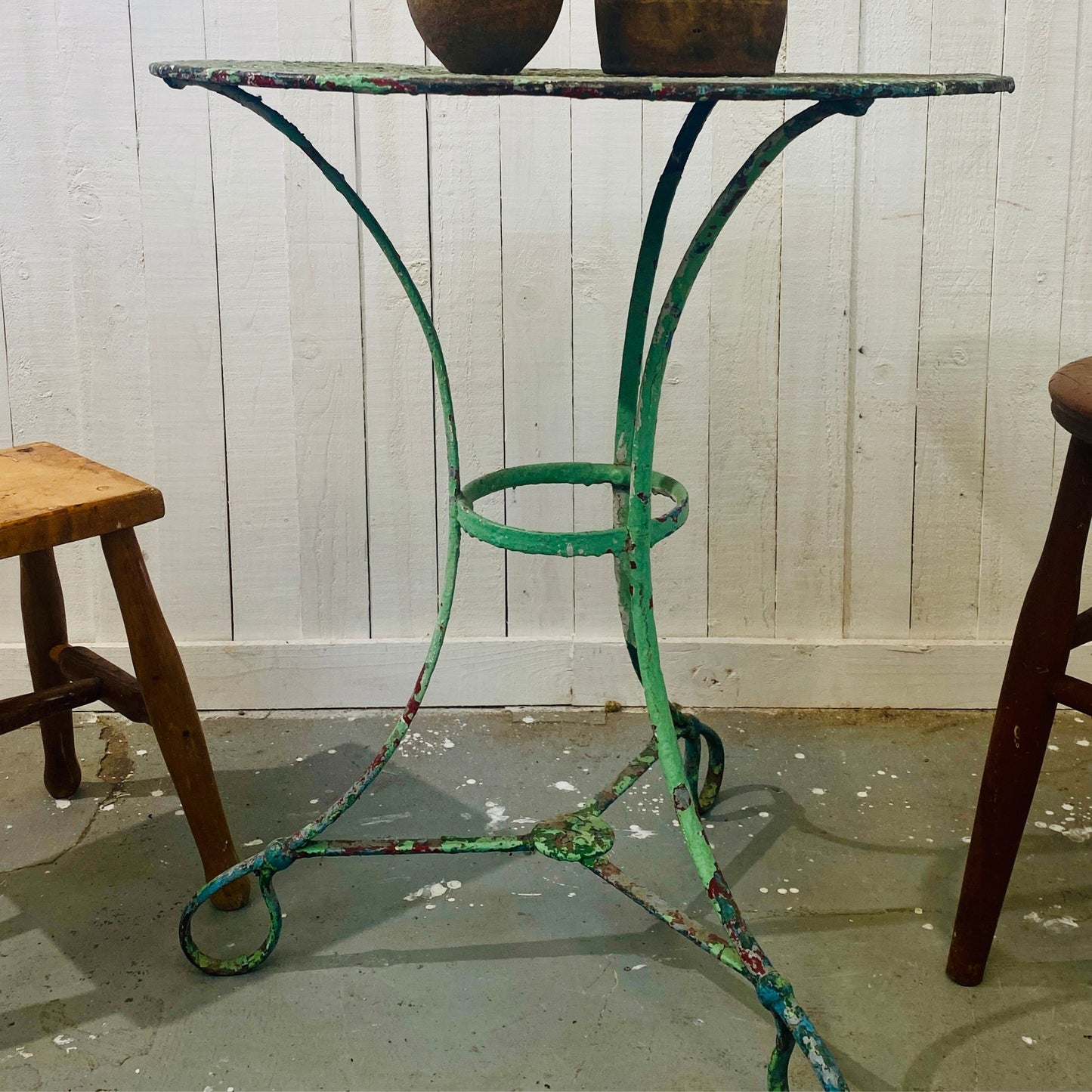 Vintage French Bistro Table