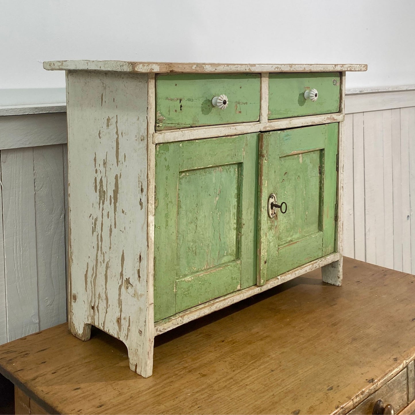 Small Rustic French Cupboard