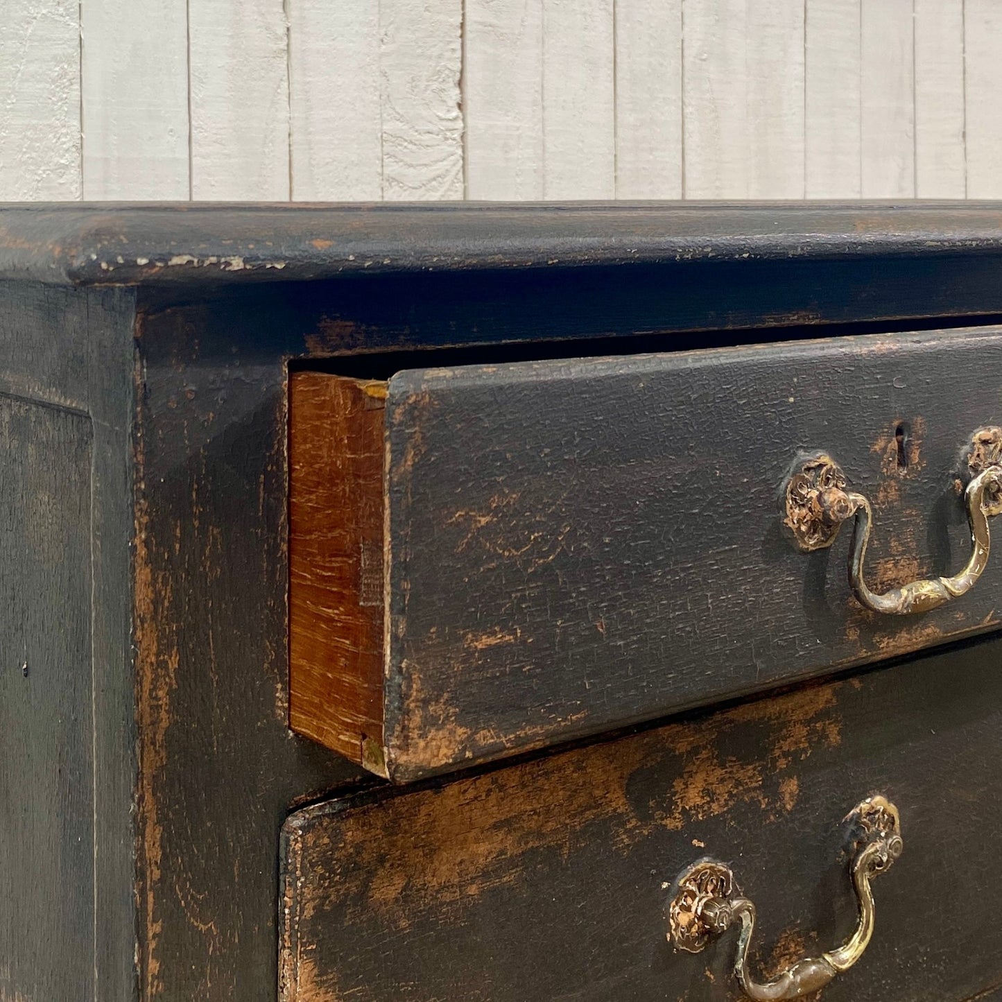 Painted Georgian Chest on Chest