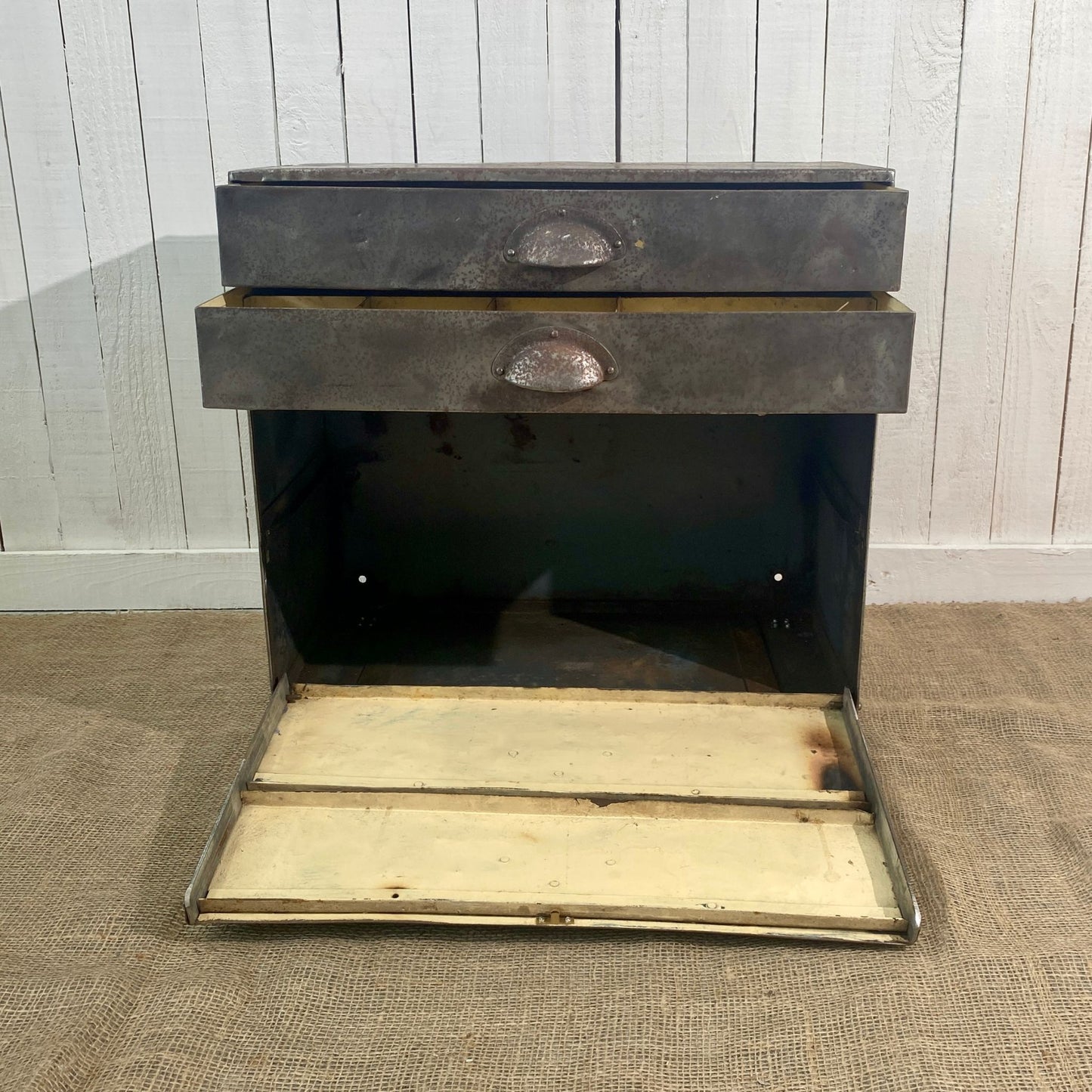 Steel Cabinet on Castors