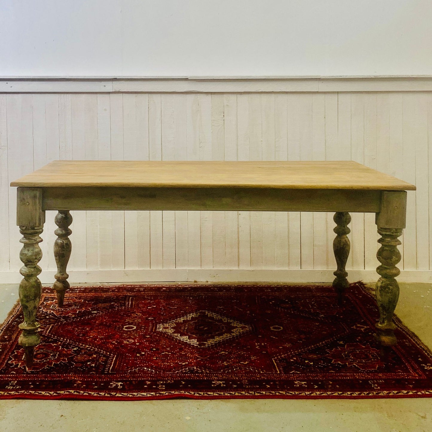 Victorian Farmhouse Oak Table