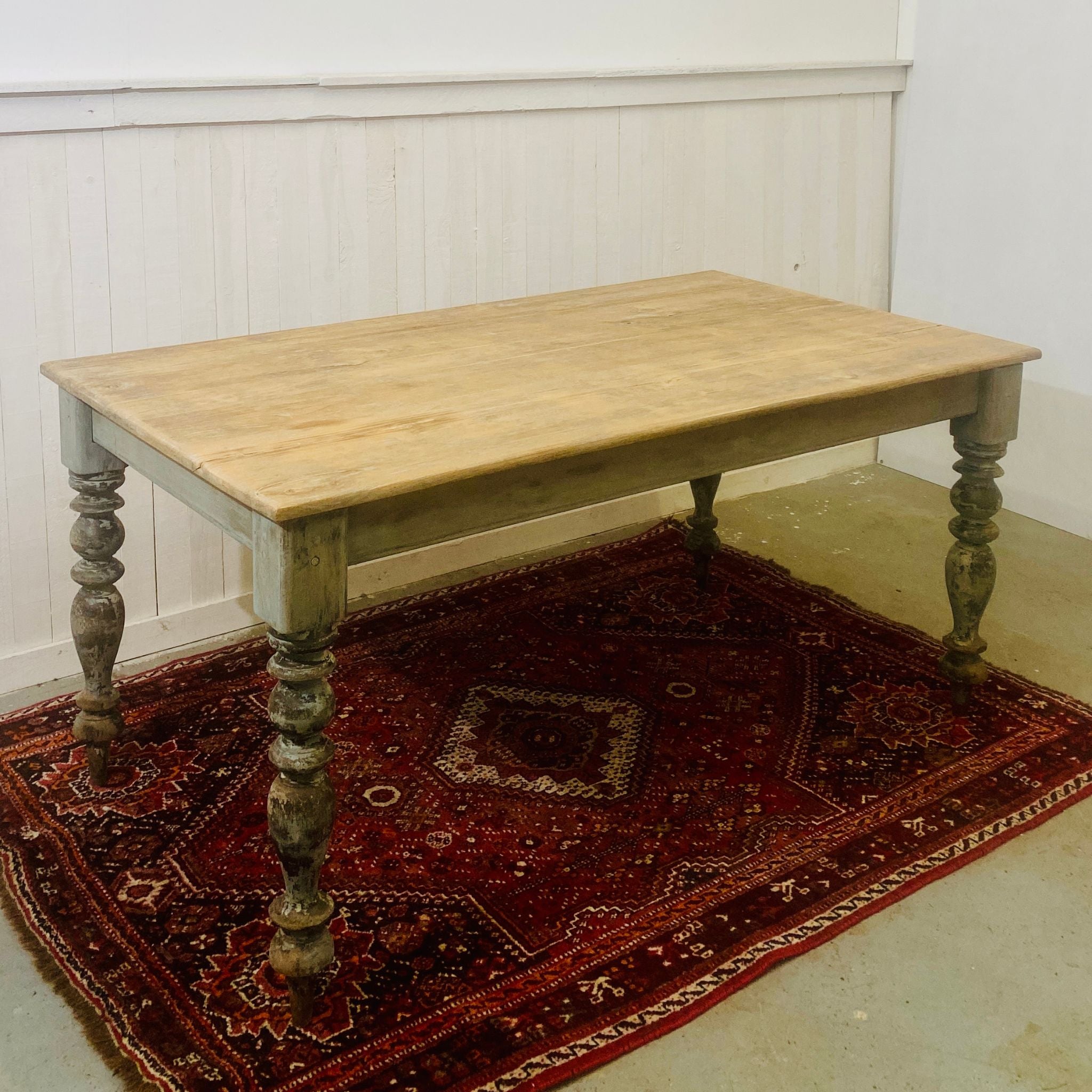 Victorian Farmhouse Oak Table – Jumbletique