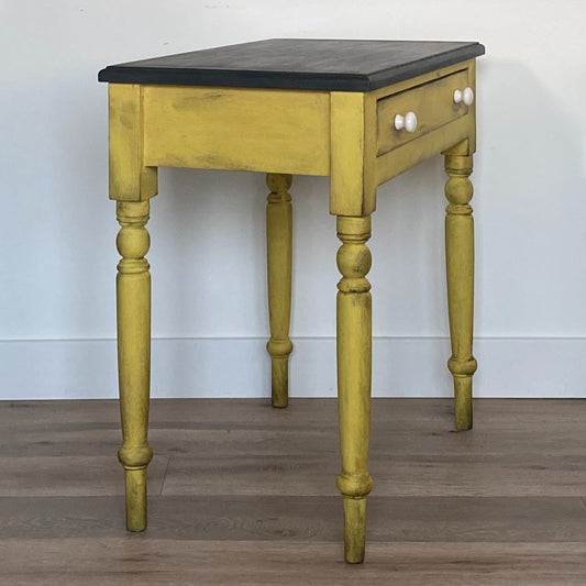 Painted Pine Side Table