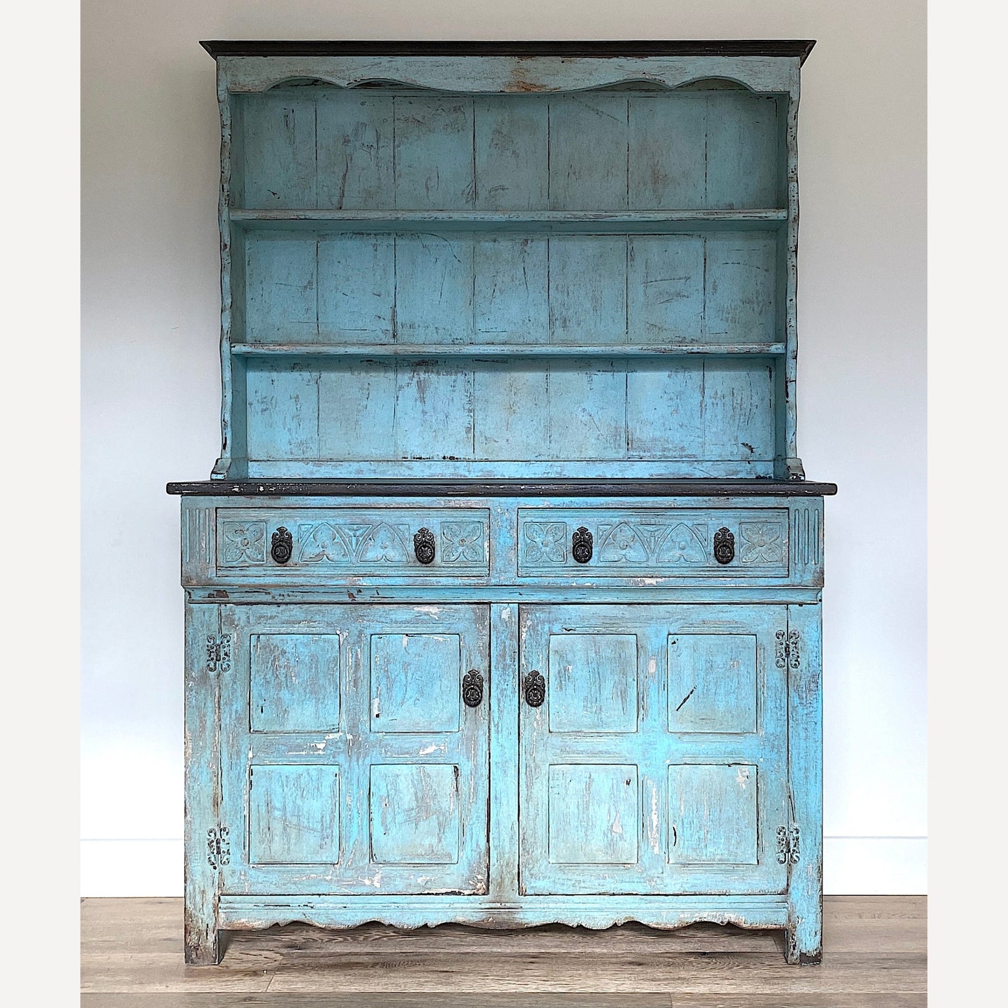 Painted Oak Dresser