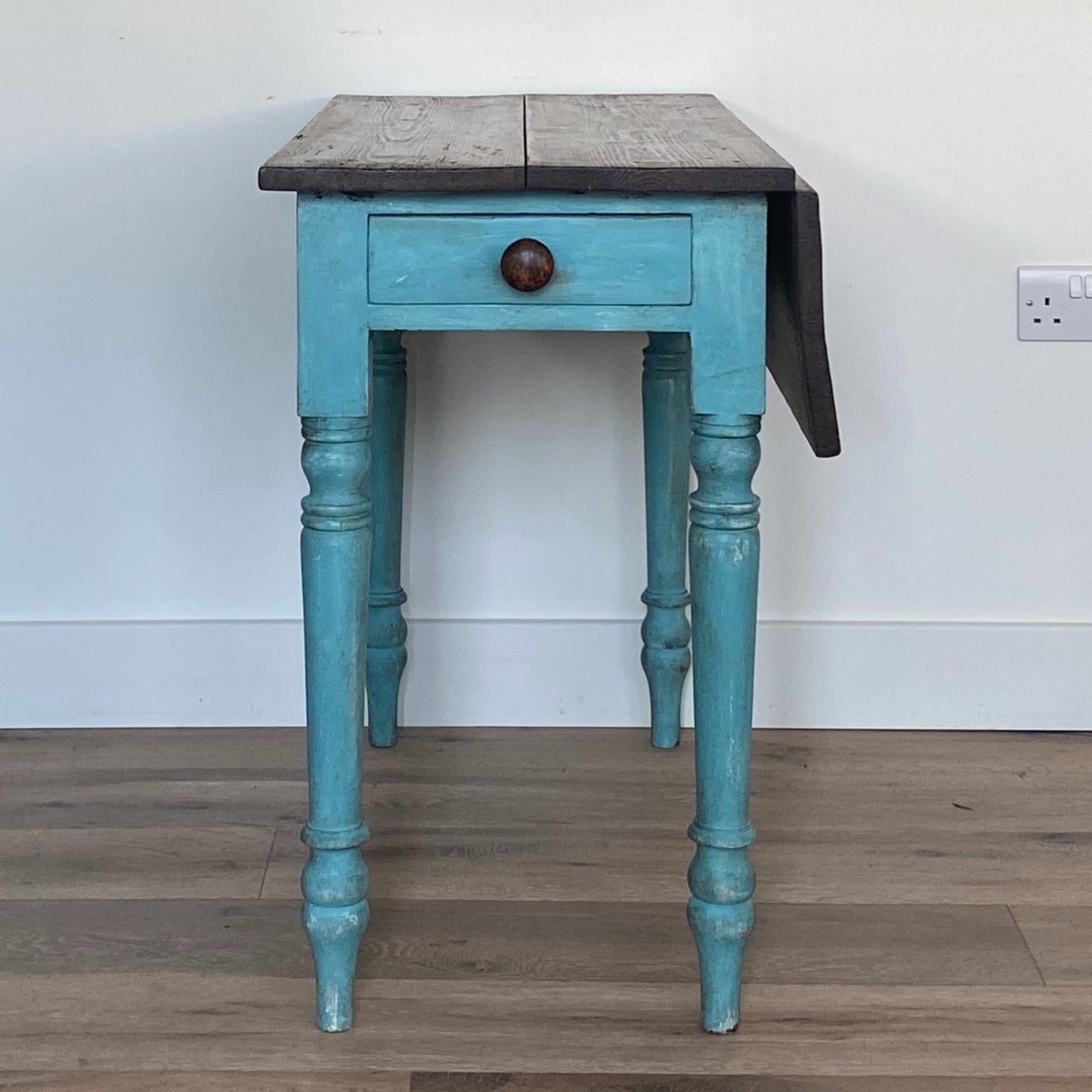 Painted Rustic Pine Table