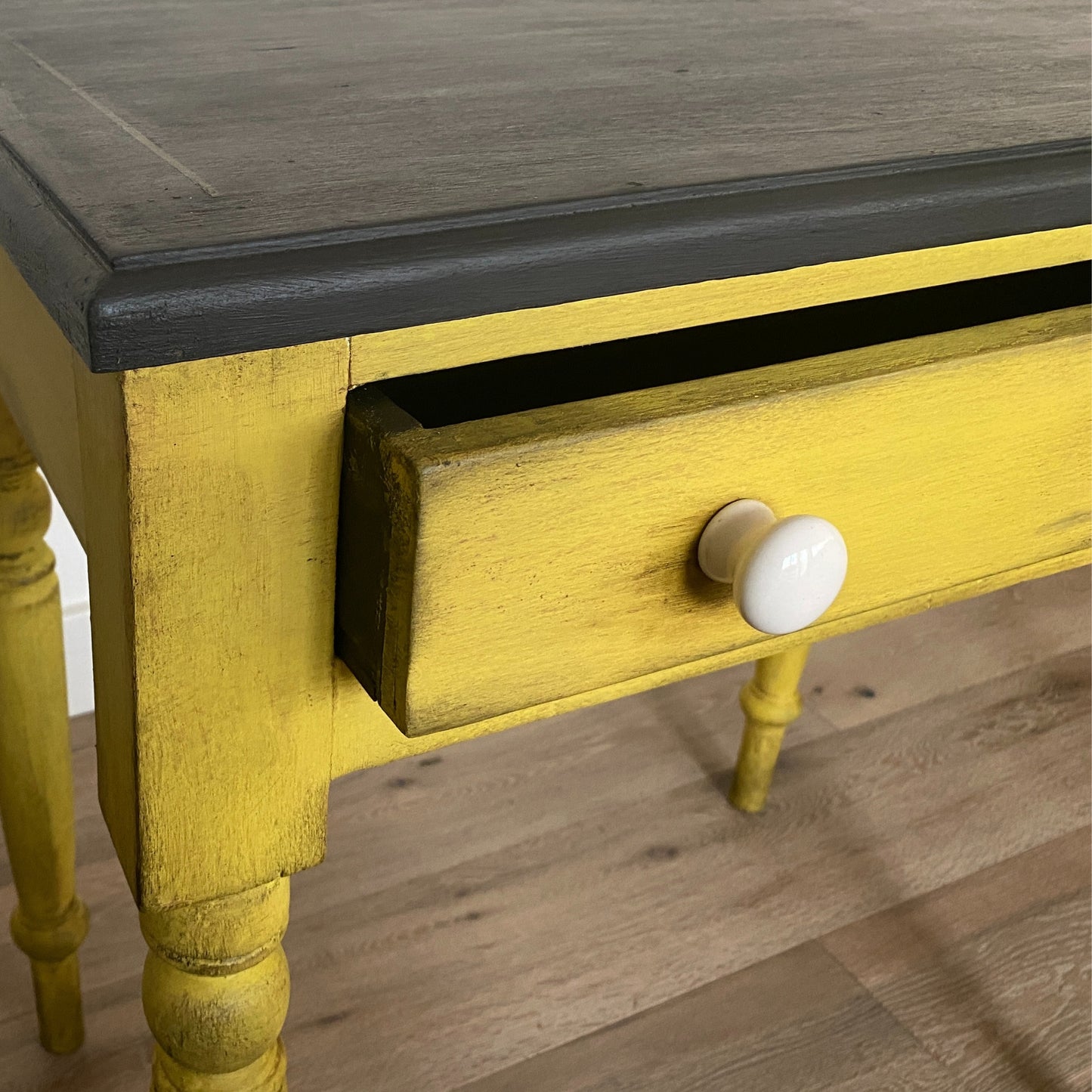 Painted Pine Side Table