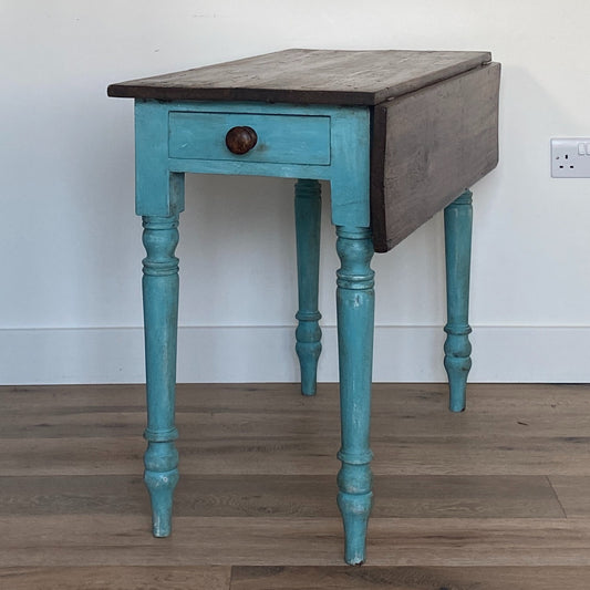 Painted Rustic Pine Table