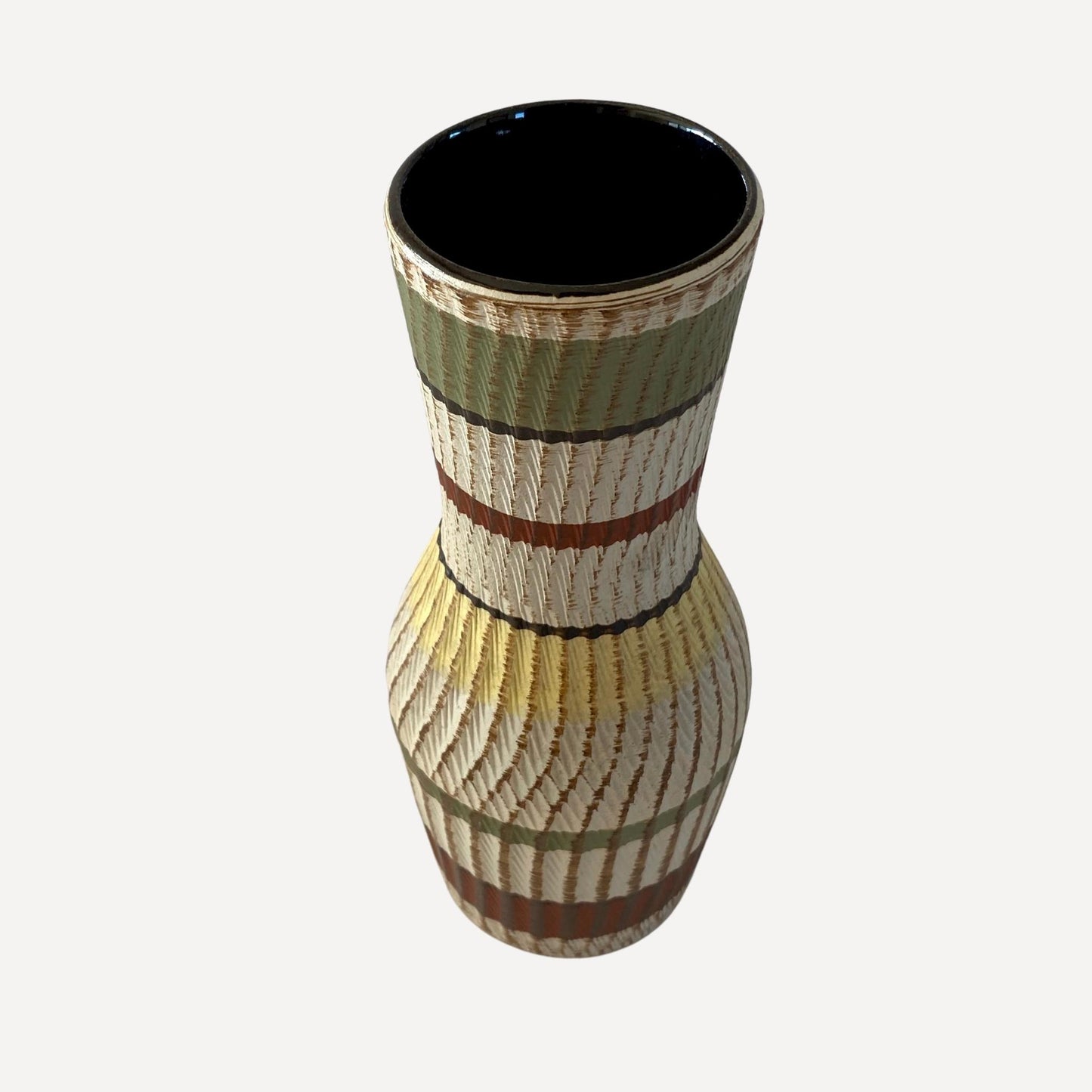 Small Dumler and Breiden studio vase, Made in west Germany, 21cm tall, for sale